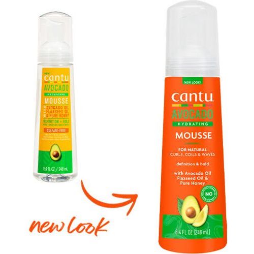 Cantu Avocado Hydrating Styling Mousse 8.4oz - Beauty Exchange Beauty Supply