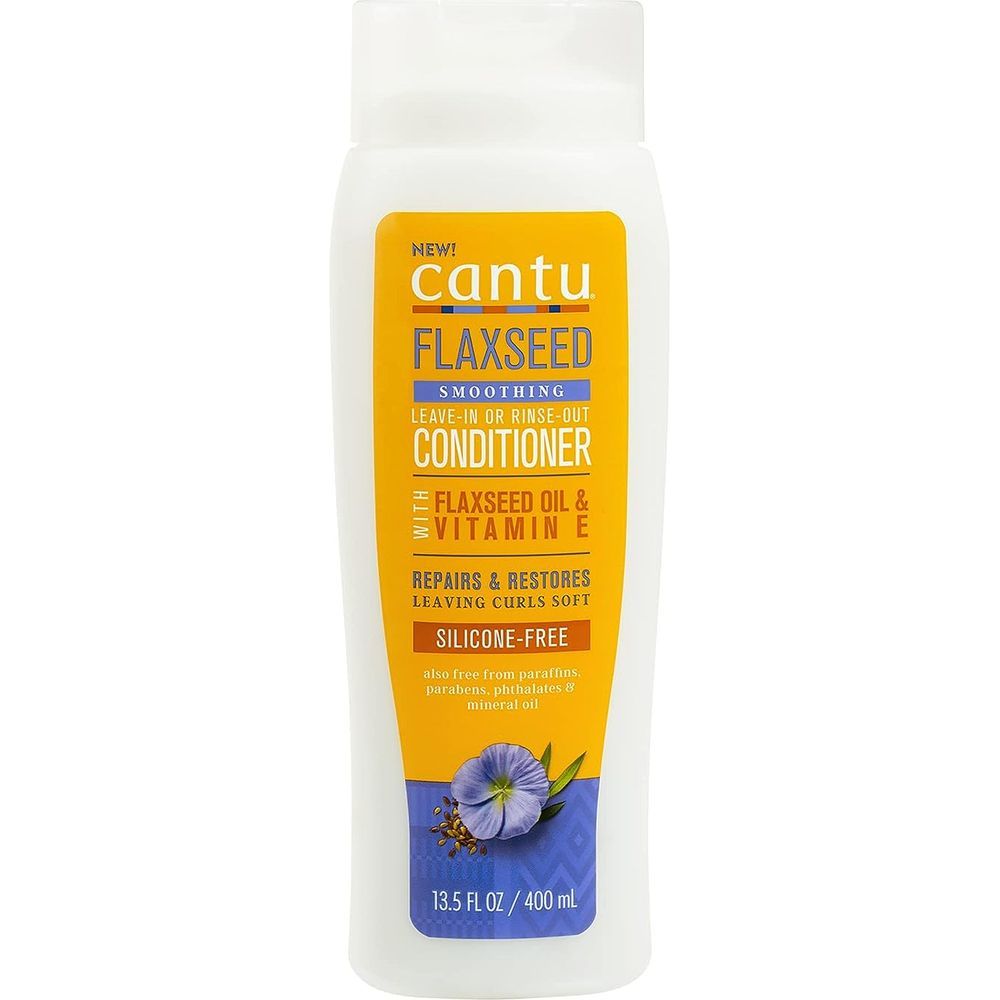 Cantu Flaxseed Leave-In or Rinse-Out Conditioner 13.5oz - Beauty Exchange Beauty Supply