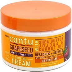 Cantu Grapeseed Strengthening Curling Cream 12oz - Beauty Exchange Beauty Supply