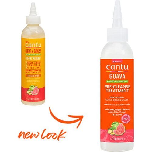 Cantu Guava & Ginger Scalp Exfoliating Pre-Poo Treatment with Tumeric 6oz - Beauty Exchange Beauty Supply