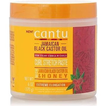 Cantu Jamaican Black Castor Oil Curl Stretch Paste 6oz - Beauty Exchange Beauty Supply