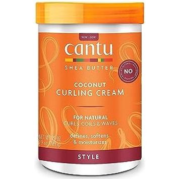 Cantu Shea Butter Coconut Curling Cream 12oz/25oz - Beauty Exchange Beauty Supply