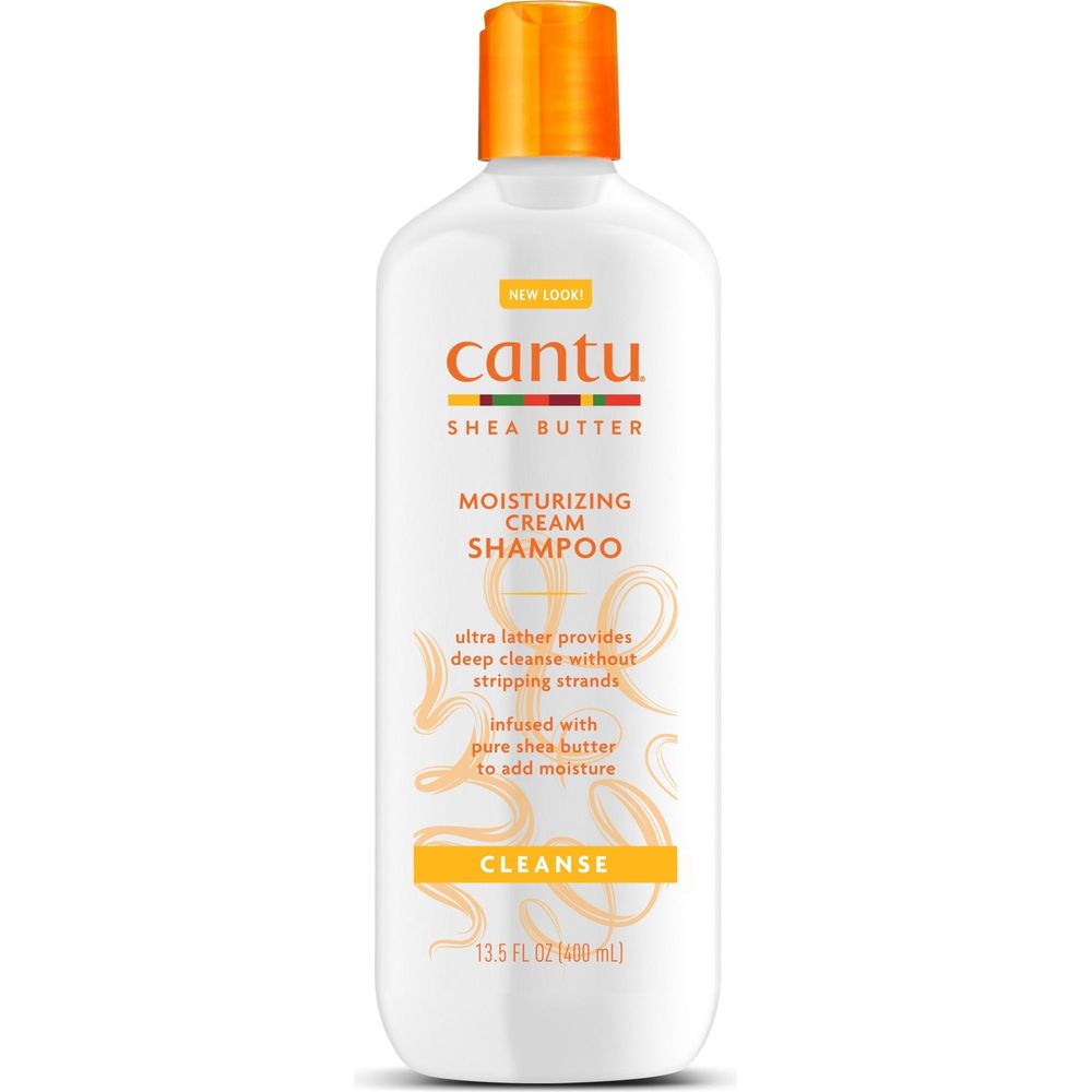 Cantu Shea Butter Moisturizing Cream Shampoo 13.5oz - Beauty Exchange Beauty Supply