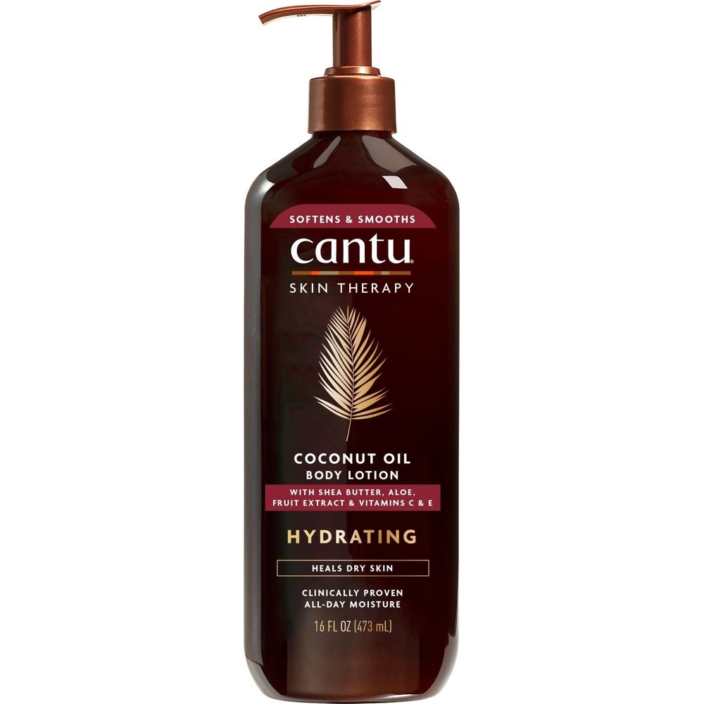 Cantu Skin Therapy Hydrating Coconut Oil Body Lotion 16oz - Beauty Exchange Beauty Supply