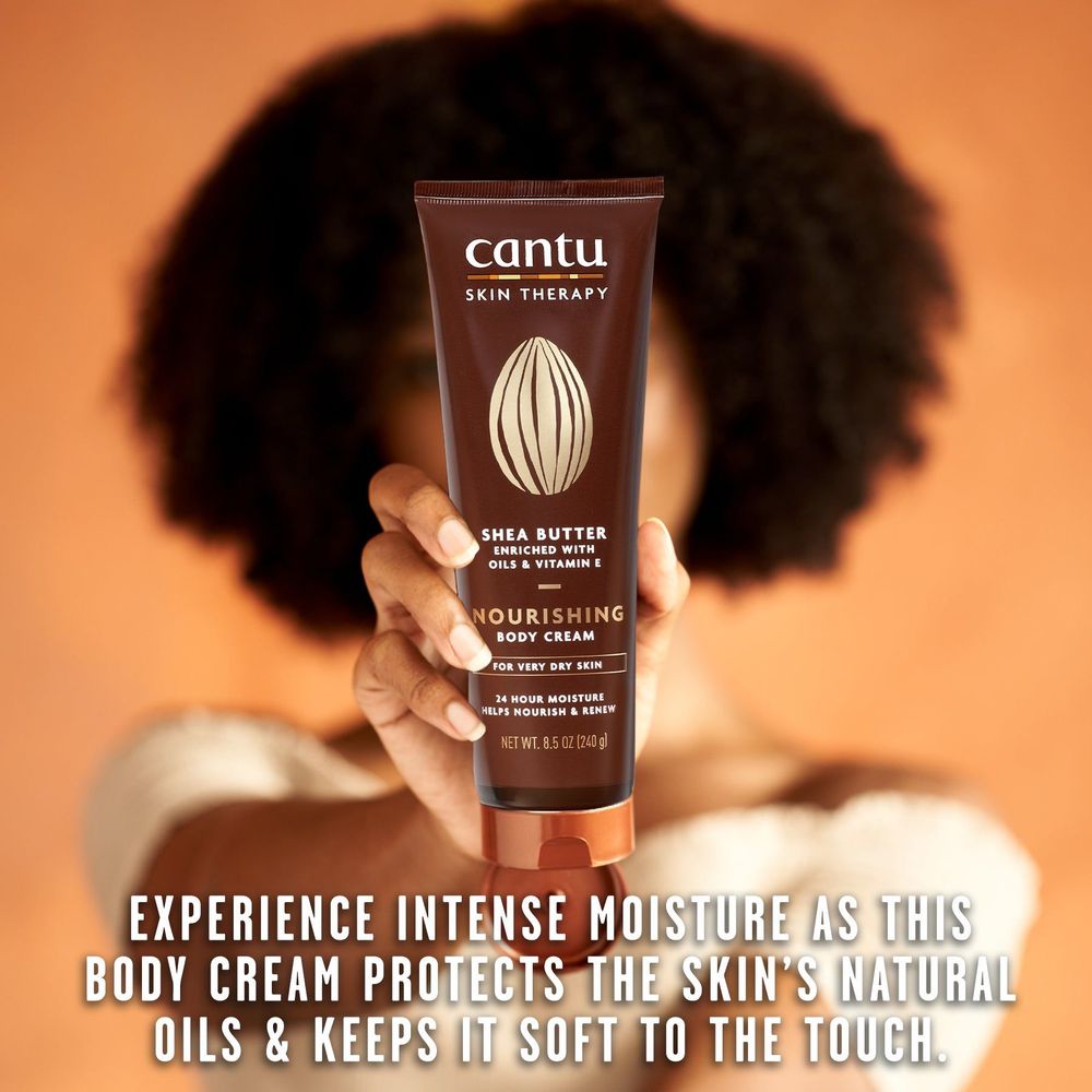 Cantu Skin Therapy Nourishing Shea Butter Body Cream 8.5oz - Beauty Exchange Beauty Supply
