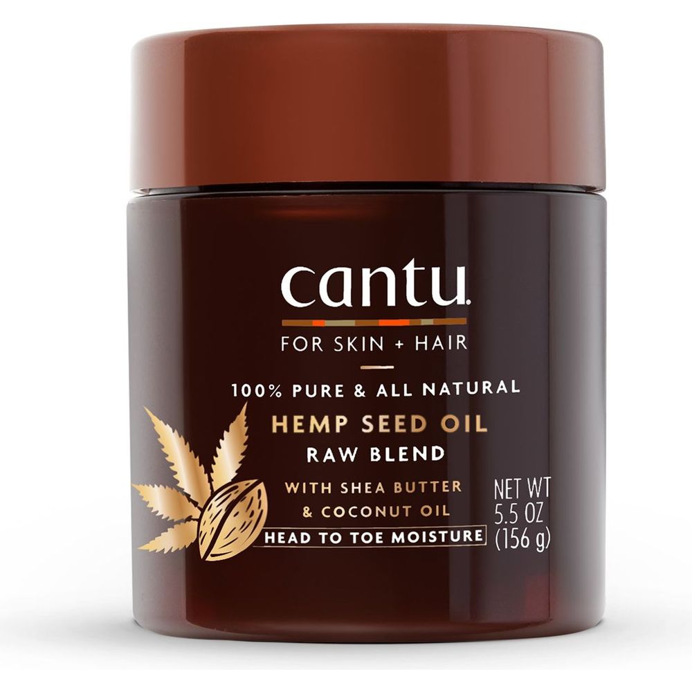Cantu Skin Therapy Pure Hemp Seed Oil Softening Raw Blend 5.5oz - Beauty Exchange Beauty Supply