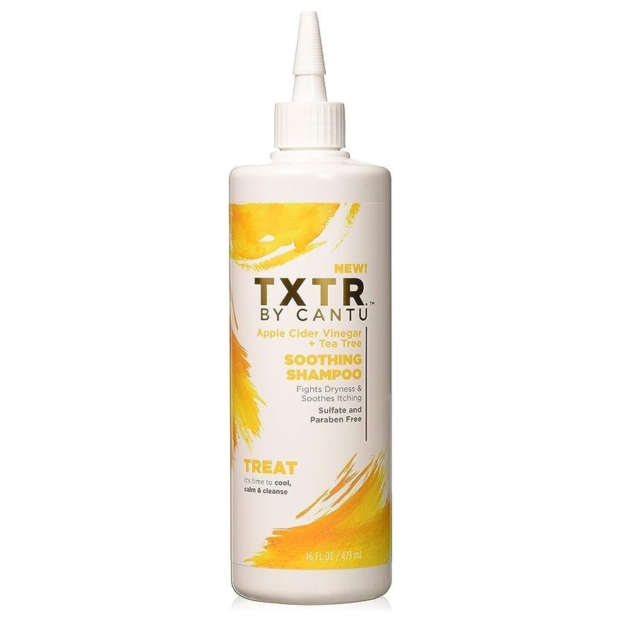 Cantu TXTR Apple Cider Vinegar + Tea Tree Soothing Scalp Shampoo 16oz - Beauty Exchange Beauty Supply