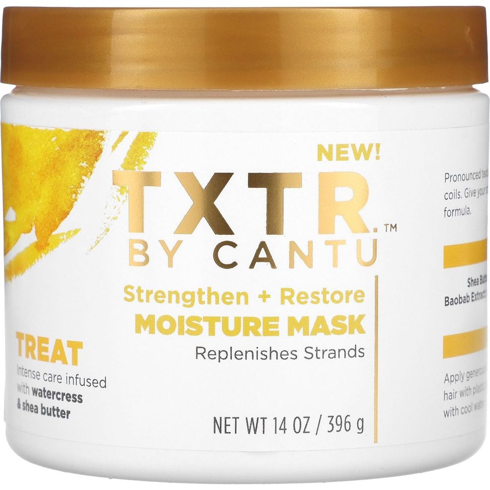 Cantu TXTR for Strengthen + Restore Treat Moisture Masque 14oz - Beauty Exchange Beauty Supply