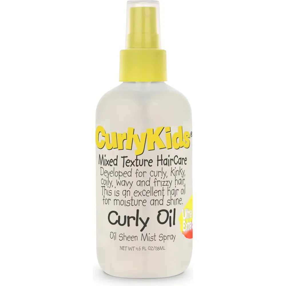 Curly Chic Curly Kids Curly Oil Oil Sheen Mist Spray 4.6oz - Beauty Exchange Beauty Supply