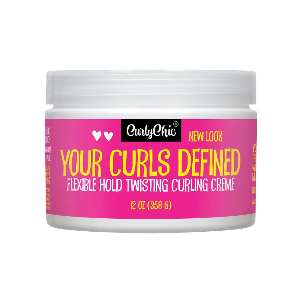 Curly Chic Your Curls Defined Light Hold Styling Gel 11.5oz - Beauty Exchange Beauty Supply