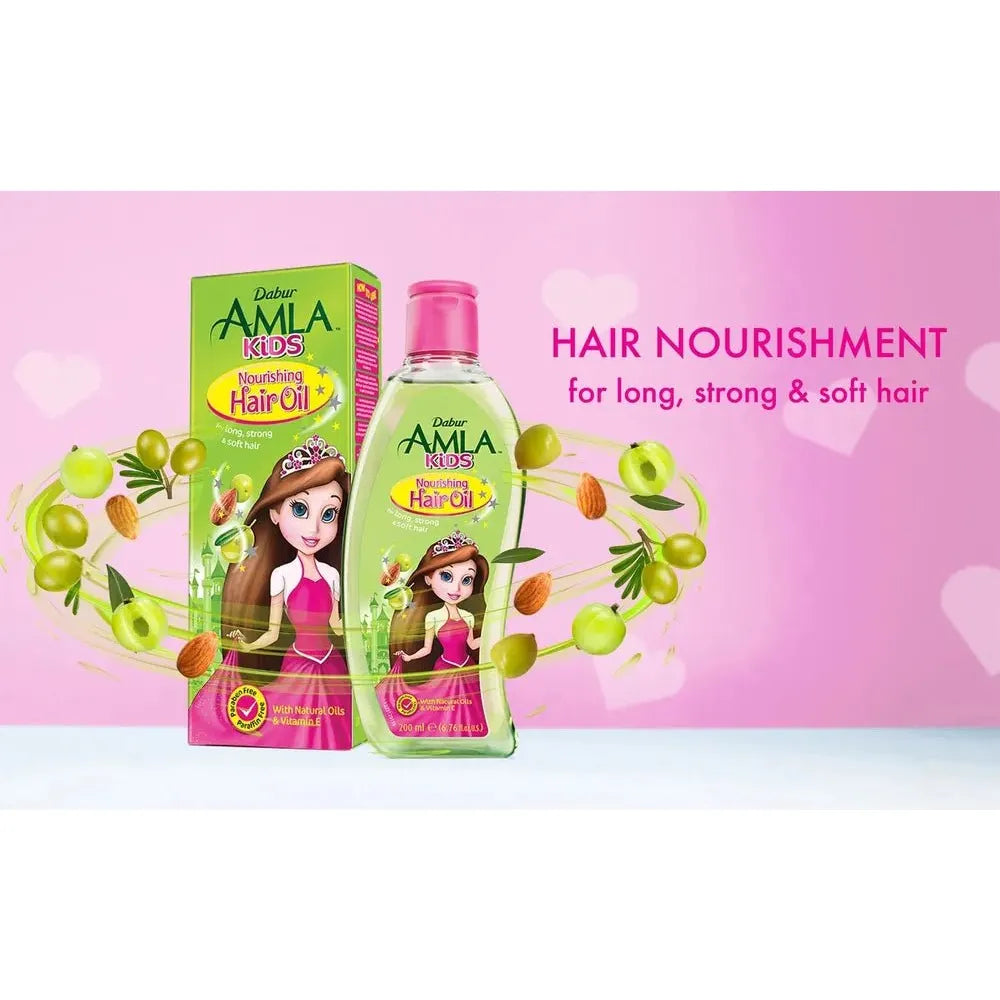 Dabur Amla Kids Hair Oil 200ml - Beauty Exchange Beauty Supply