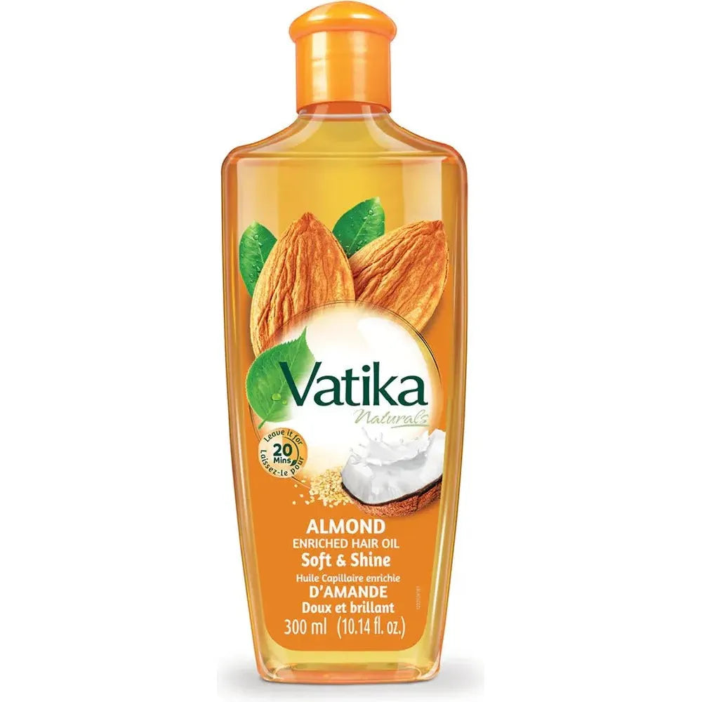 Dabur Vatika Naturals Enriched Hair Oil - Almond - Beauty Exchange Beauty Supply