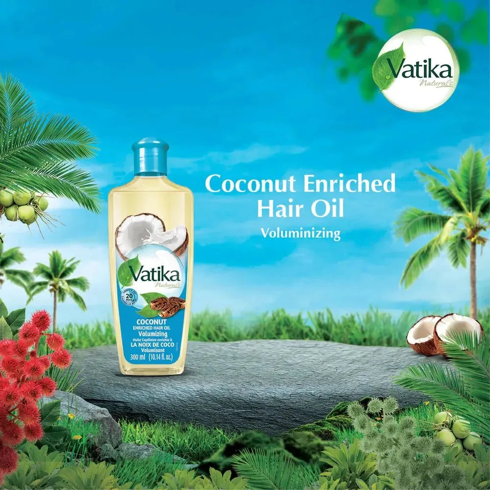 Dabur Vatika Naturals Enriched Hair Oil - Coconut