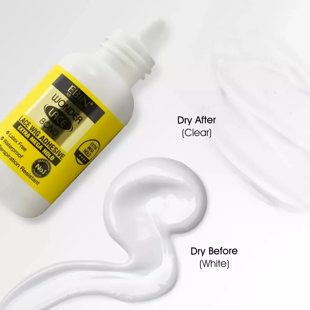Ebin Wonder Lace Bond Waterproof Adhesive Lace Glue - Extra Mega Hold - Beauty Exchange Beauty Supply
