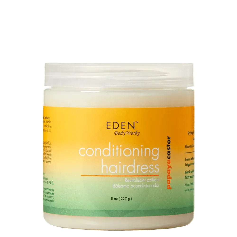 Eden BodyWorks Papaya Castor Conditioning Hair Dress 8oz - Beauty Exchange Beauty Supply