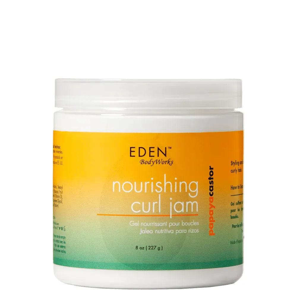 Eden BodyWorks Papaya Castor Nourishing Curl Jam 8oz - Beauty Exchange Beauty Supply