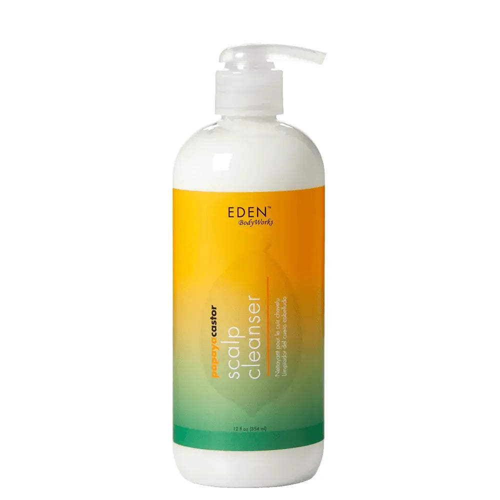 Eden BodyWorks Papaya Castor Scalp Cleanser 12oz - Beauty Exchange Beauty Supply