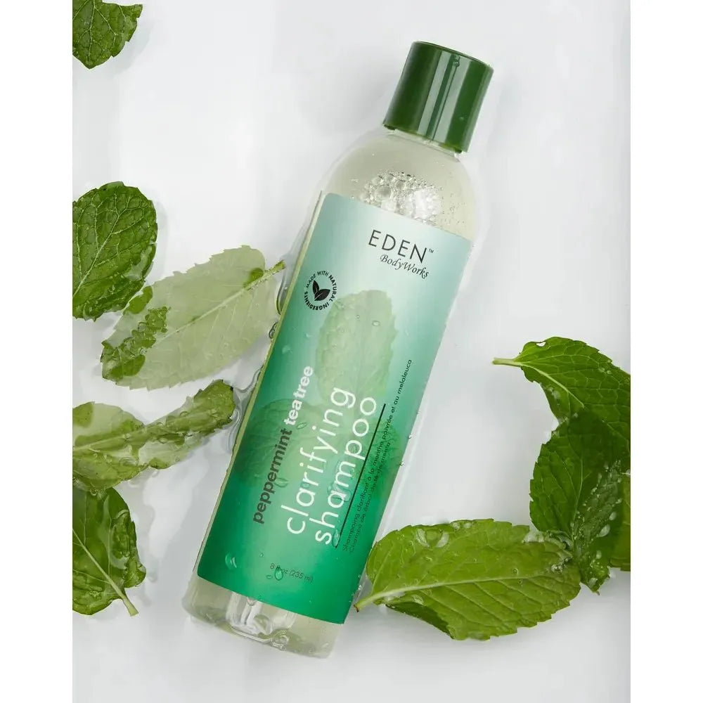 Eden BodyWorks Peppermint Tea Tree Clarifying Shampoo 8oz - Beauty Exchange Beauty Supply