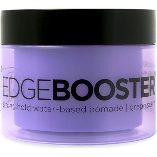 Edge Booster Strong Hold Water-Based Pomade 3.38oz - Grape Scent - Beauty Exchange Beauty Supply