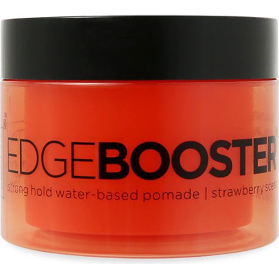 Edge Booster Strong Hold Water-Based Pomade 3.38oz - Strawberry Scent - Beauty Exchange Beauty Supply