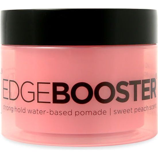 Edge Booster Strong Hold Water-Based Pomade 3.38oz - Sweet Peach Scent - Beauty Exchange Beauty Supply