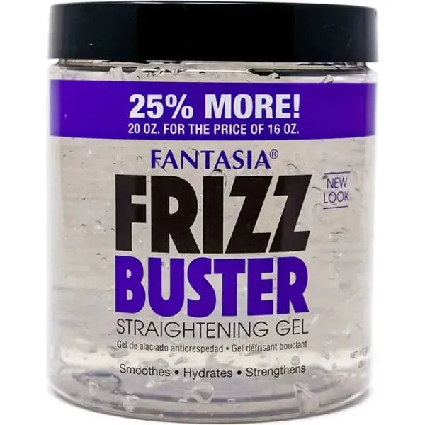Fantasia IC Frizz Buster Straightening Gel 20oz - Beauty Exchange Beauty Supply