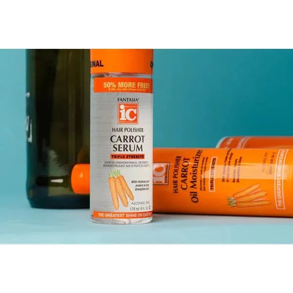 Fantasia IC Hair Polisher Carrot Triple Strength Serum 6oz - Beauty Exchange Beauty Supply