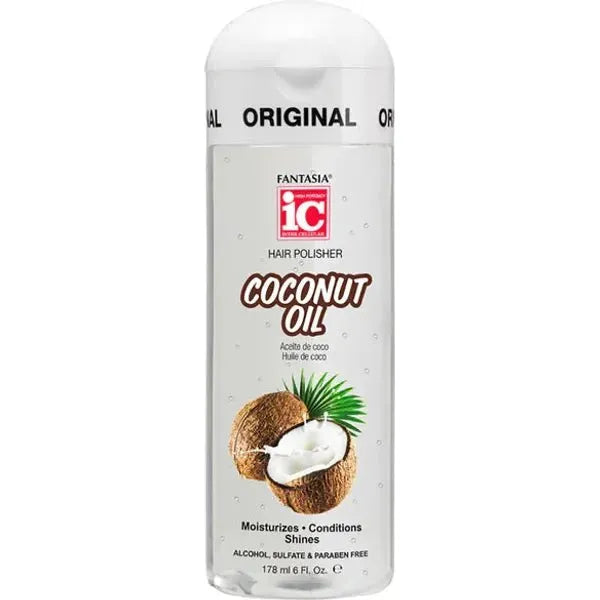 Fantasia IC Hair Polisher Coconut Oil 6oz - Beauty Exchange Beauty Supply