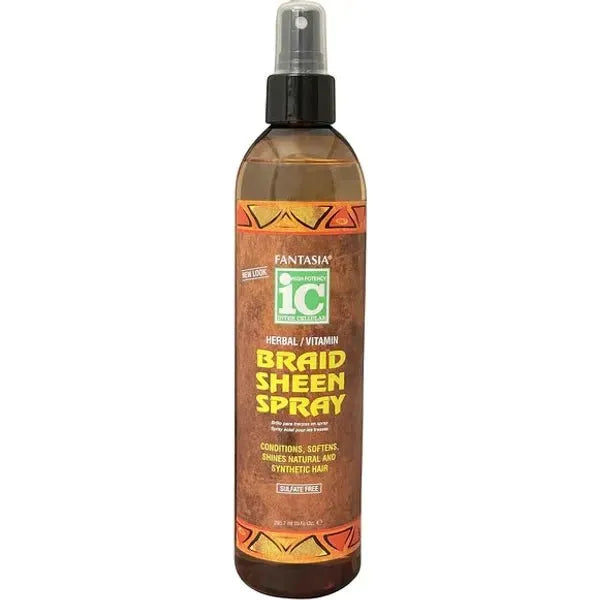 Fantasia IC Herbal/Vitamin Braid Sheen Spray 10oz - Beauty Exchange Beauty Supply