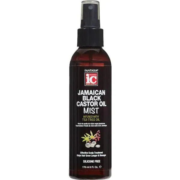 Fantasia IC Jamaican Black Castor Oil Mist 6oz - Beauty Exchange Beauty Supply