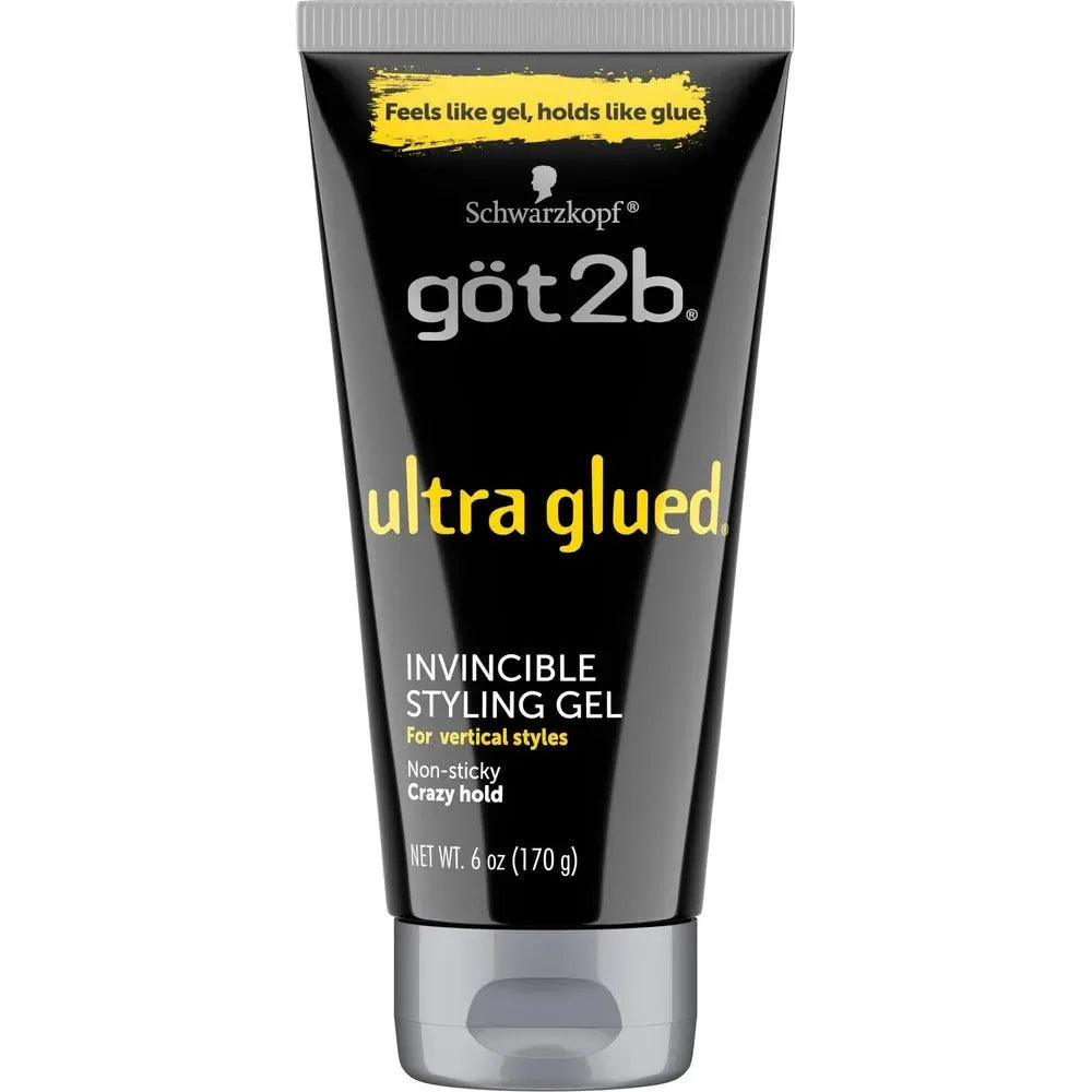 Göt2b Ultra Glued Invincible Styling Hair Gel 6 oz - Beauty Exchange Beauty Supply