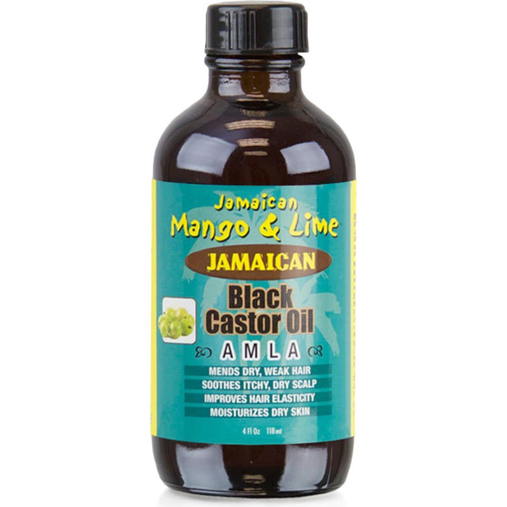 Jamaican Mango & Lime Black Castor Oil - Amla Oil 4oz/8oz - Beauty Exchange Beauty Supply