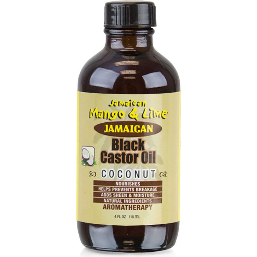 Jamaican Mango & Lime Black Castor Oil - Coconut Oil 4oz/8oz - Beauty Exchange Beauty Supply