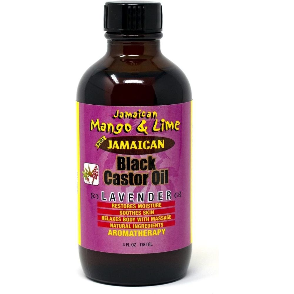 Jamaican Mango & Lime Black Castor Oil - Lavender 4oz - Beauty Exchange Beauty Supply