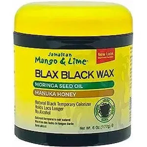 Jamaican Mango & Lime Jamaican Blax Black Wax 6oz - Beauty Exchange Beauty Supply
