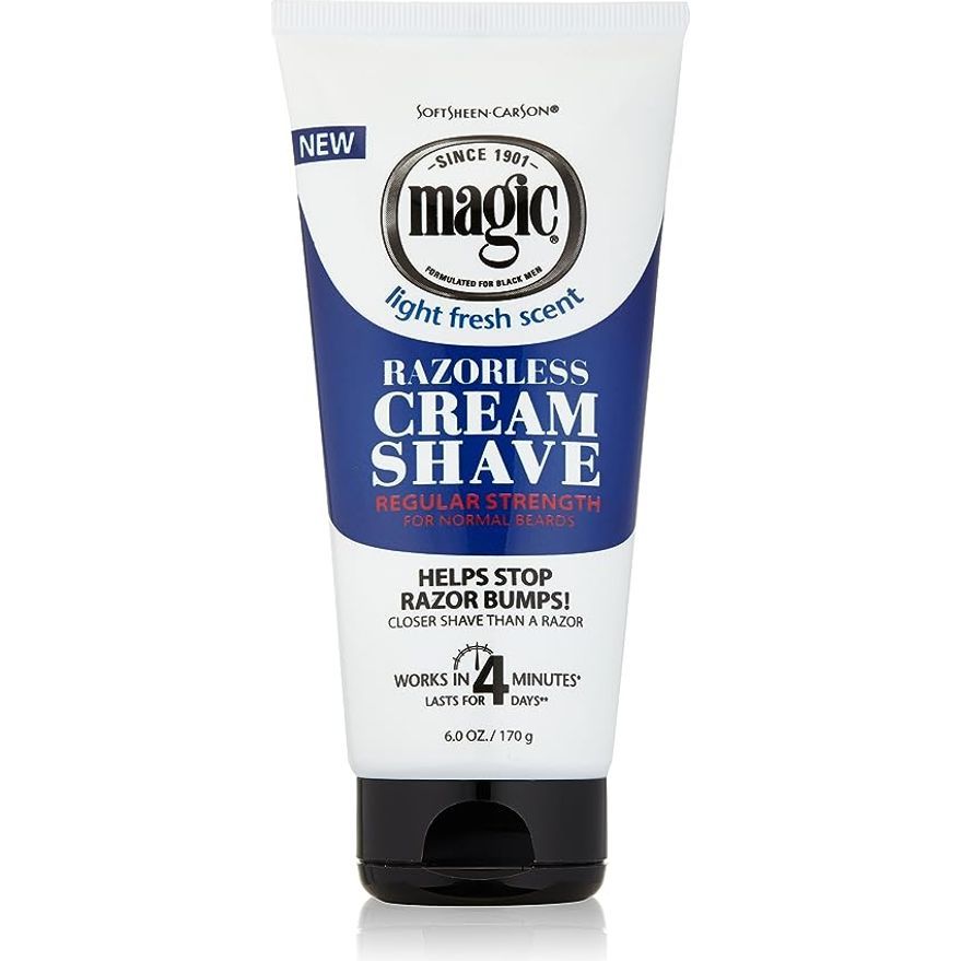Magic Regular Strength Razorless Cream Shave 6oz - Beauty Exchange Beauty Supply