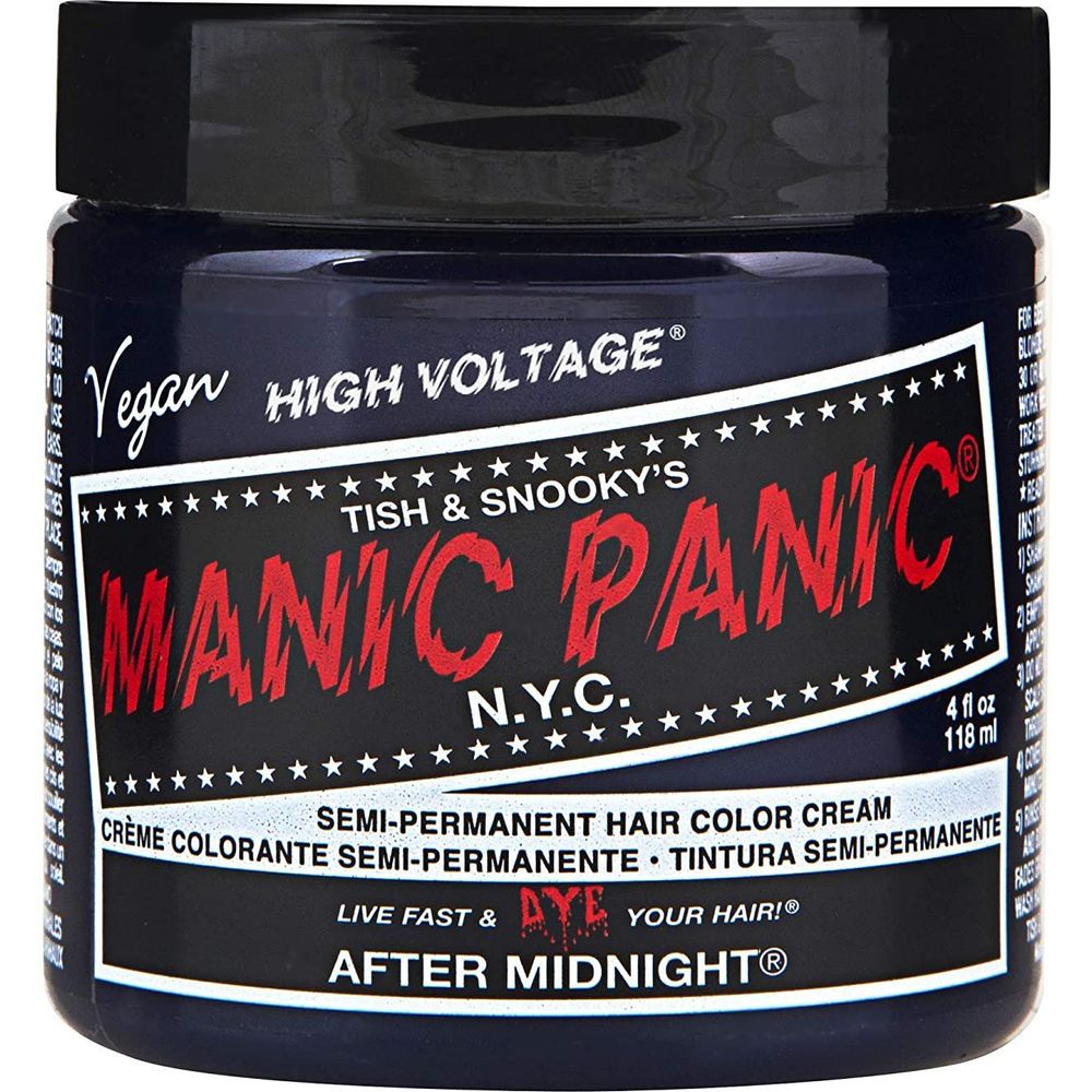 Manic Panic Creamtone Semi Permanent Hair Dye - After Midnight 4oz - Beauty Exchange Beauty Supply