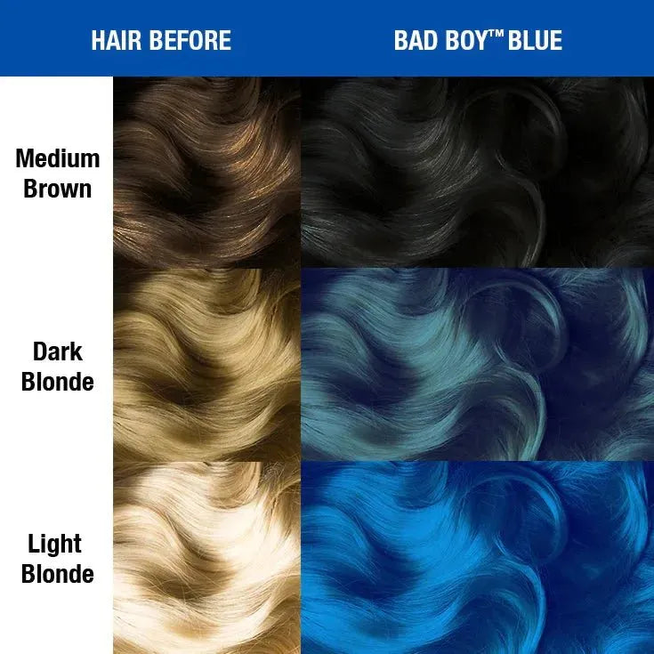 Manic Panic Creamtone Semi Permanent Hair Dye - Bad Boy Blue 4oz - Beauty Exchange Beauty Supply