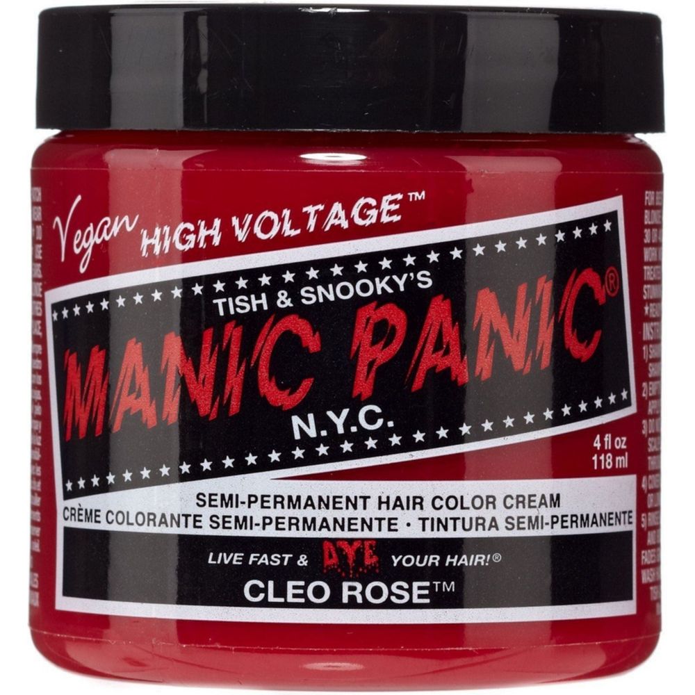 Manic Panic Creamtone Semi Permanent Hair Dye - Cleo Rose 4oz - Beauty Exchange Beauty Supply