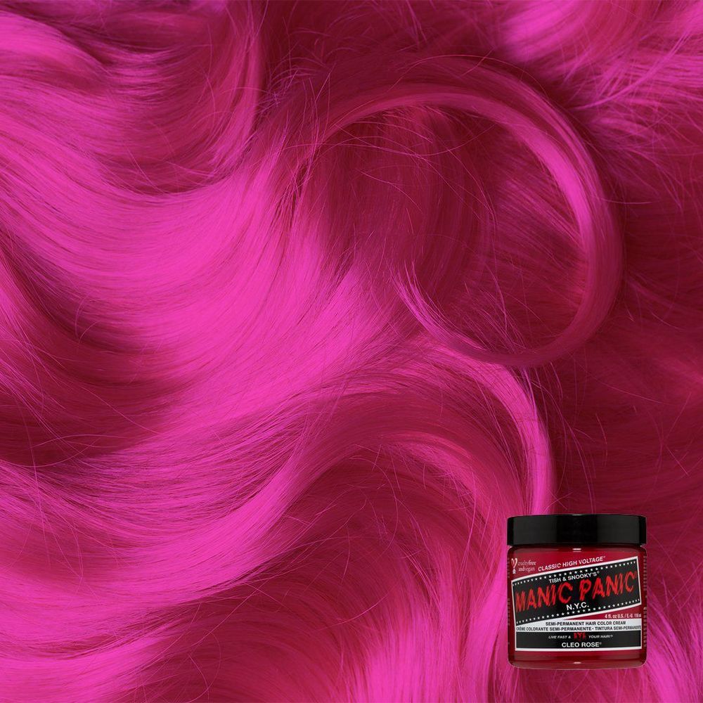 Manic Panic Creamtone Semi Permanent Hair Dye - Cleo Rose 4oz - Beauty Exchange Beauty Supply