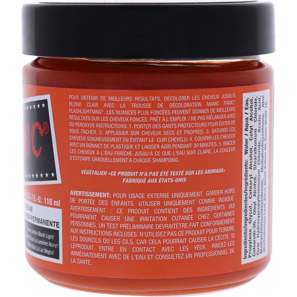 manic panic tiger lily on brown hair Manic Panic Hair Color Cream Electric Tiger Lily