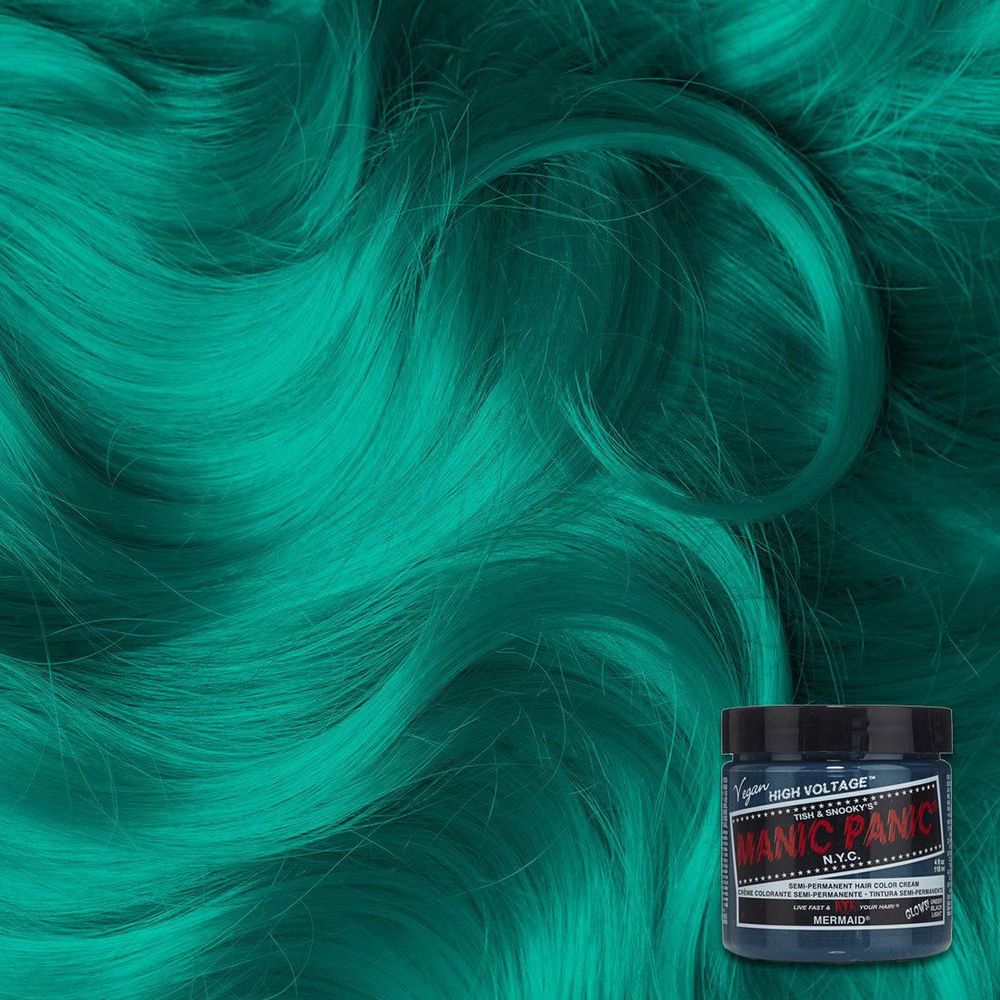 Manic Panic Creamtone Semi Permanent Hair Dye - Mermaid 4oz - Beauty Exchange Beauty Supply