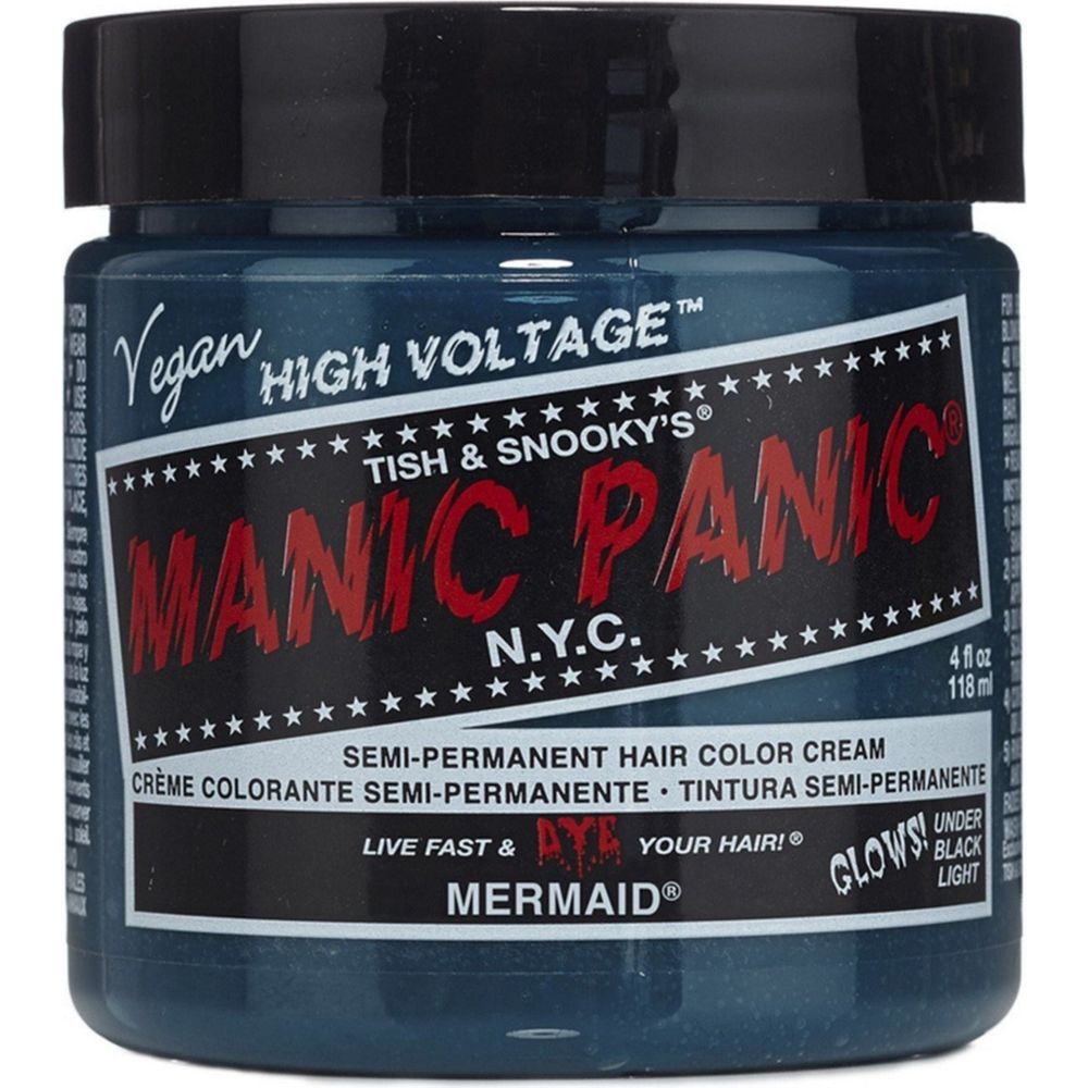 Manic Panic Creamtone Semi Permanent Hair Dye - Mermaid 4oz - Beauty Exchange Beauty Supply
