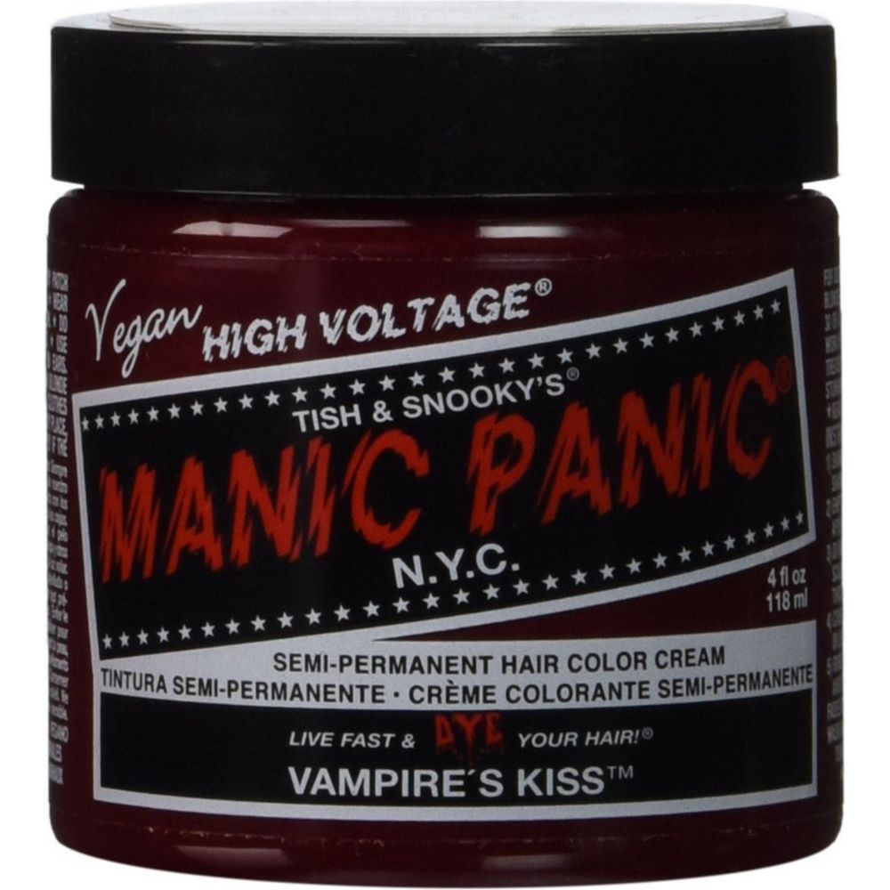 Manic Panic Creamtone Semi Permanent Hair Dye - Vampire's Kiss 4oz - Beauty Exchange Beauty Supply