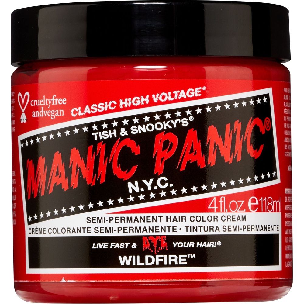 Manic Panic Creamtone Semi Permanent Hair Dye - Wildfire 4oz - Beauty Exchange Beauty Supply