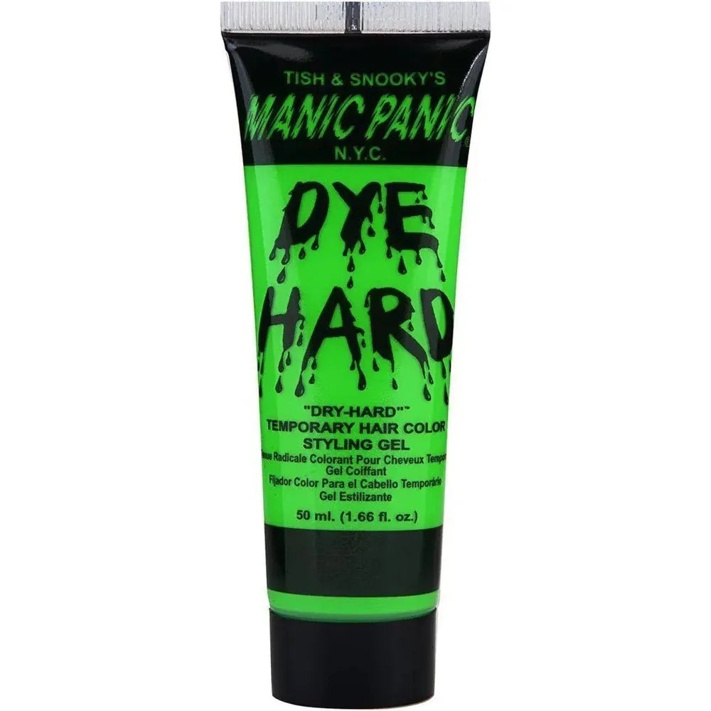 Manic Panic Dye Hard Temporary Hair Color Styling Gel 1.66 fl oz - Electric Lizard - Beauty Exchange Beauty Supply