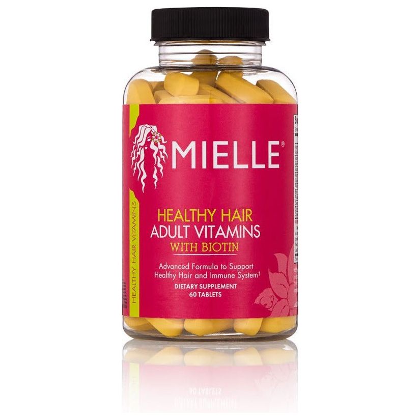 Mielle Advanced Healthy Hair Vitamins with Biotin 60ct - Beauty Exchange Beauty Supply
