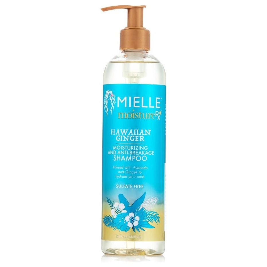 Mielle MoistureRX Hawaiian Ginger Moisturizing & Anti-Breakage Shampoo 12oz - Beauty Exchange Beauty Supply
