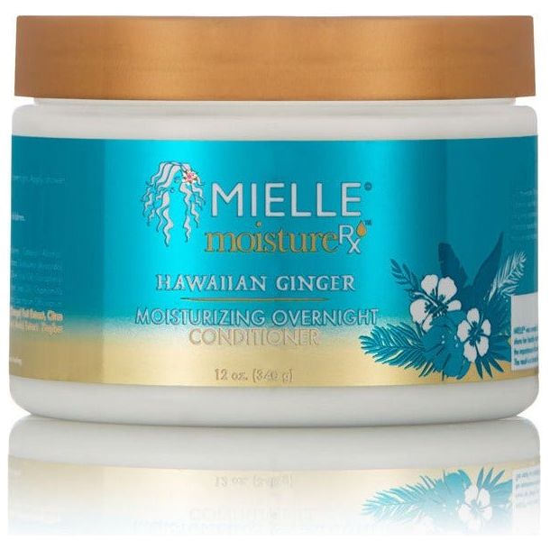 Mielle MoistureRX Hawaiian Ginger Moisturizing Overnight Conditioner 12oz - Beauty Exchange Beauty Supply