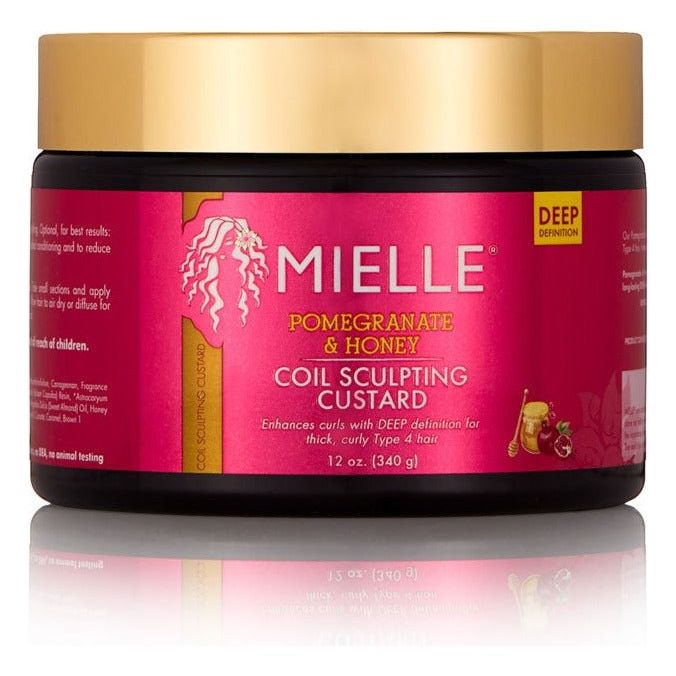 Mielle Pomegranate Honey Coil Sculpting Custard 12oz - Beauty Exchange Beauty Supply